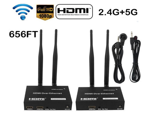 IR Uzaktan Kumandalı TV 660ft / 200m HDMI Kablosuz Verici ve Alıcı 1080P