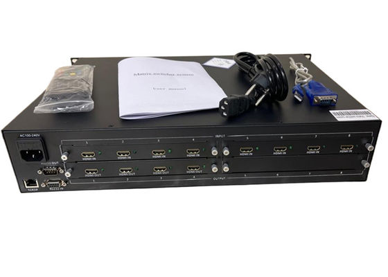 8 In 4 Out HDMI Matrix Switcher Çoklu Cihazları Etkili Bir Şekilde Yönetir