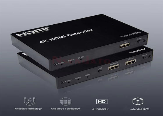 150M 4K 30Hz HDMI KVM USB Port HDBaseT Cat 5e/Cat6 üzerinden uzatıcı