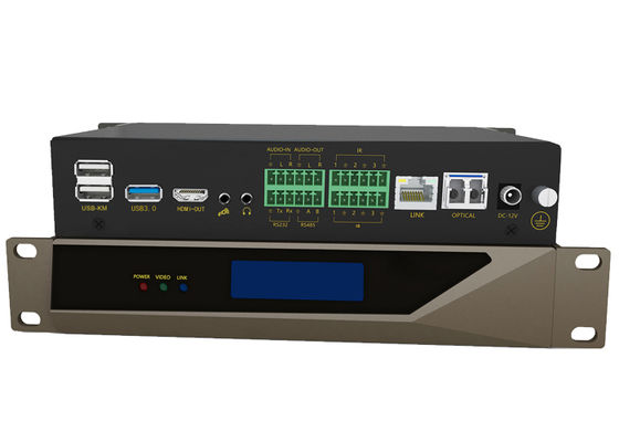Kvm Fiber Matrix Switch Kvm Üzerine Fiber Optic USB 3.0 Matrix Switch