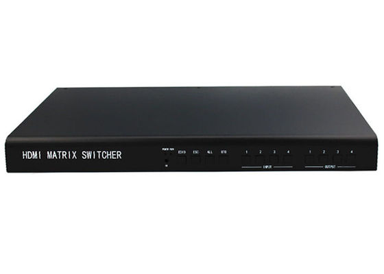 4 In 4 Out Matrix LCD Video Duvar Denetleyicisi HDMI1.3 HDPC1.3 Protokolü