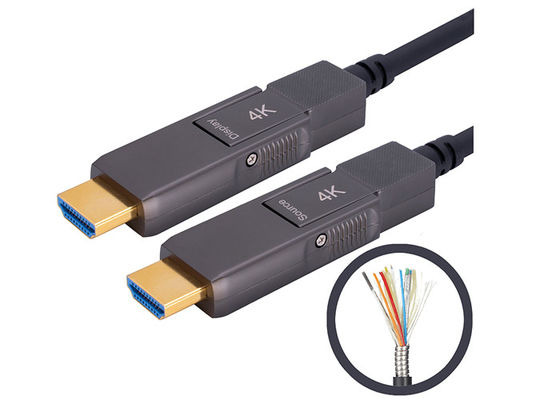 Zırhlı Aktif 200CU 4k HDMI Fiber Optik Kablo Tip D - Tip D