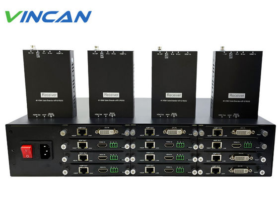 UHD 1080p 1x12 HDMI HDBaseT Genişletici / Ayırıcı + Alıcılar 195ft