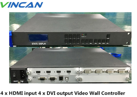 Film 2x2 3x3 4K Hdmi Video Duvar Denetleyici ve İşlemci 1x3 4x4