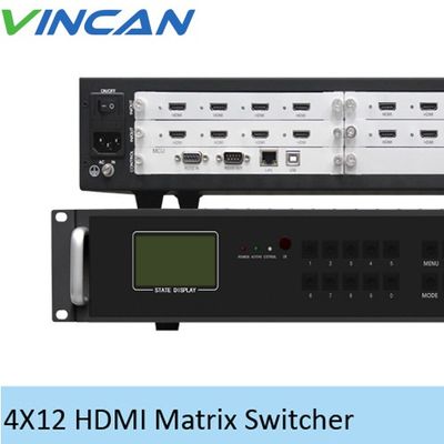 2x2 1x2 3x3 Multi Format LCD Video Duvar Kontrol Cihazı BNC Dişi Sistemler