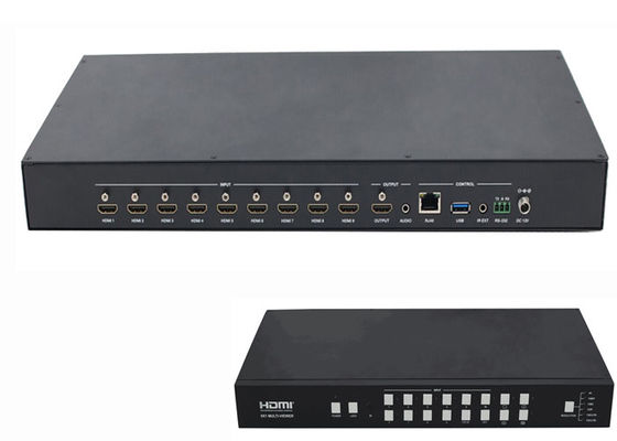 RoHs HDMI 1.4b HDCP 1.4 Sorunsuz Anahtarlayıcılı HDMI Çoklu Görüntüleyici