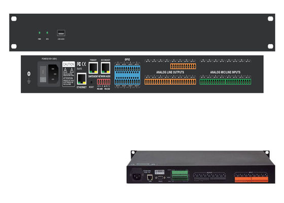 100db Ethernet Bağlantısı Dante Ses Denetleyici Dış Güç kaynağı