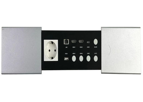 Sızdırmaz Değiştirme Medya Hub 2x HDMI2.0 Giriş portları 1x USB-C Giriş portu