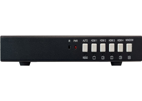 4x Giriş ve 1x Çıkış Multiview Kontrolüyle Sızdırmaz UHD Video Değiştiricisi
