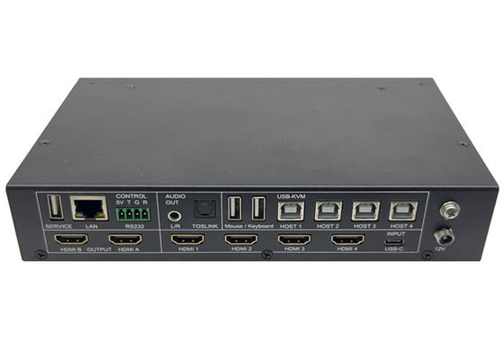 5x Girişler ve 2x Çıkışlar Multiview ve KVM Kontrolü ile Kesintisiz UHD Video Değiştiricisi