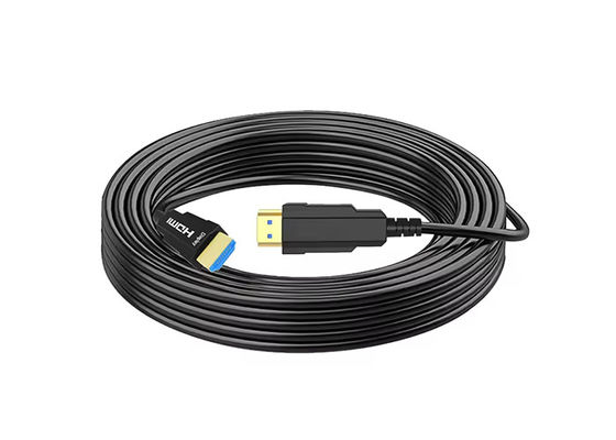 Uzun mesafe HDMI Fiber Optic Kablo. Kristal Açık 4K/8K Video İletişim.