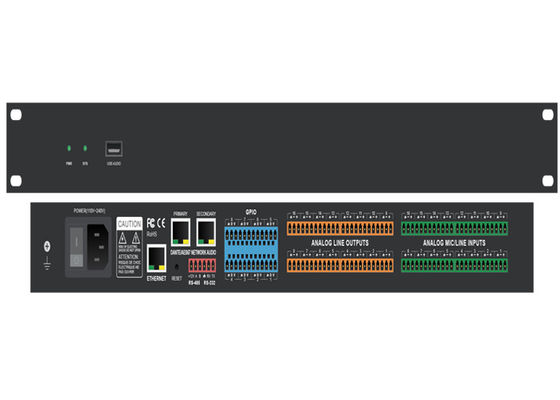 Dinamik Aralık 100dB Dante Ses Denetleyicisi 7.9 X 5.9 X 2.2 Windows/Mac uyumluluğunda