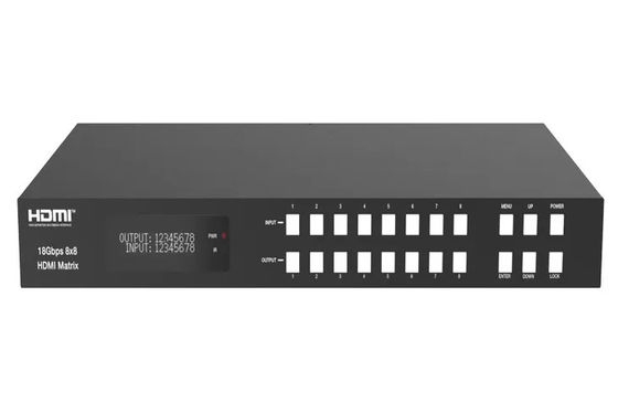 Desteği Multi Çıkış Çözünürlüğü HDMI Matrix Switcher for HOME AUDIO AND VIDEO EQUIPMENT