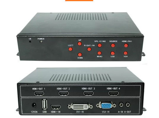 Çoklu Ekran Ekranı için Profesyonel 4K UHD Video Duvar İşlemcisi