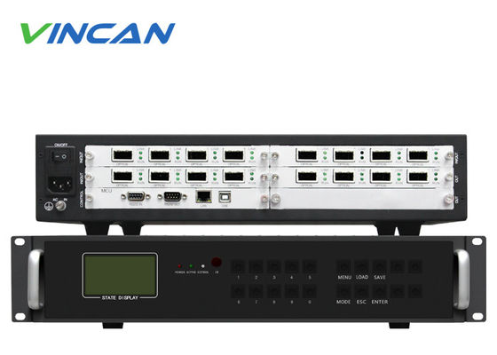 2x2 2x4 Sinyal Modüler Video Duvar Kontrolörü LCD Ekran için HDMI Çıkış Portu