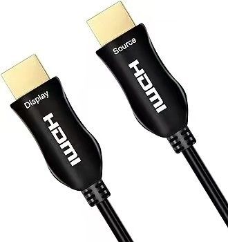 Slim Design HDMI Fiber Optic Kablo 4K/8K uyumluluk, Sinyal kaybı sıfır