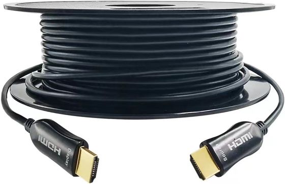 Yüksek performanslı ses ve video HDMI fiber optik kablosu 4K 10m 50m'ye kadar