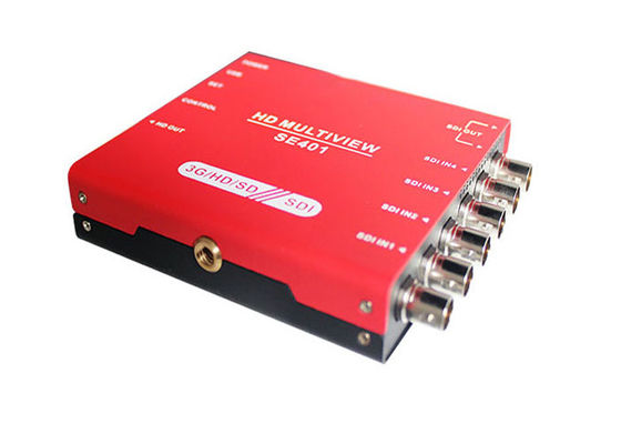 3G/HD/SD-SDI Quad Multiviewer ve Ses Meter Ekranı ile Değiştirici