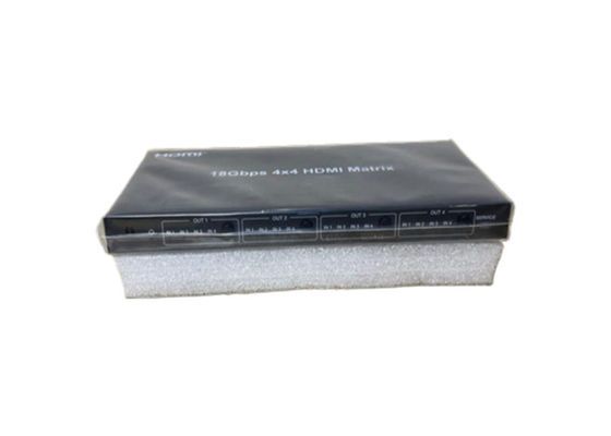Çoklu Kontrol Seçenekleri ve 4K Çıkışları ile 4X4 HDMI Matrix Switcher