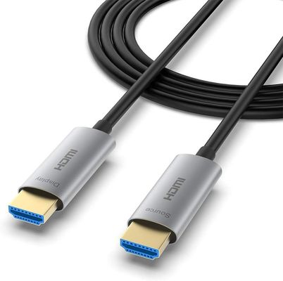 HDCP V2.3 ve desteklenen 60Hz yenilenme oranları ile profesyonel HDMI 1080P Fiber Optic Kablo