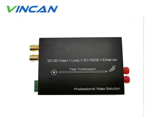 Gerçek Zamanlı 4K, Fiber üzerinden Ses ve Veri ile Profesyonel 12G SDI Genişletici