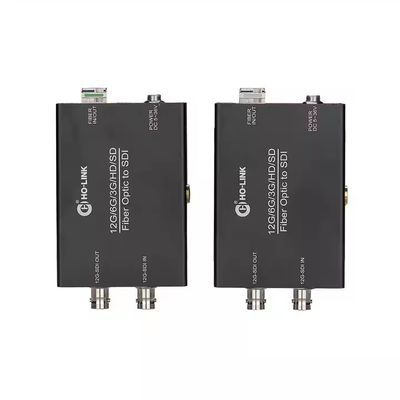 Kayıpsız 4K uzun mesafe sinyalleri için 12G SDI Optical Extender