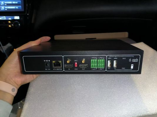 KVM-IP-1200 Finansal İşlemler ve Tıbbi Cihaz Kontrolü için uygun KVM-IP-1200 Çift Ekran Uzatma Desteği