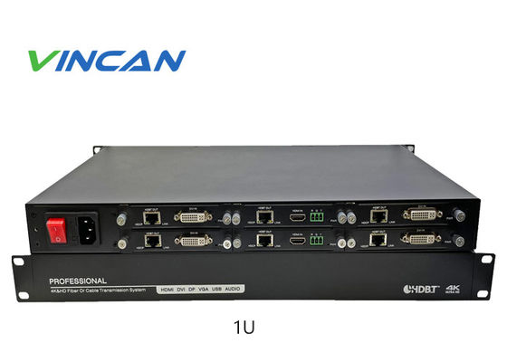 4K Ultra HD HDMI HDBaseT Genişletici Video Göndericisi Alıcı 6 portlu