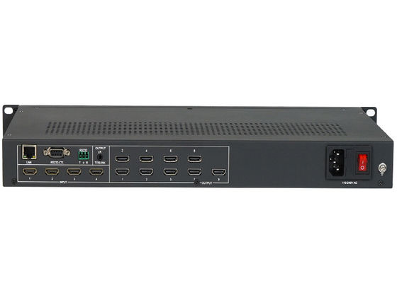4 Giriş 9 Çıkışlı 3x3 HDMI video duvar işlemcisi