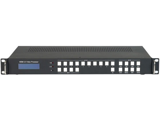 3x4 2x4 3x3 HDMI 4k Quad Video Duvar İşlemcisi 4 Giriş 12 Çıkışla