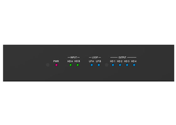 2 In 4 Out 2x4 HDMI Splitter Video Duvar Adaptörü 2x2 Video Duvar Denetleyicisi - 4k