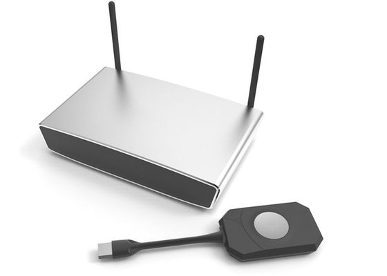 Kablosuz HDMI Ekran Dongle Adaptörü Çift HDMI 4K 1080P 867Mbps'e Kadar Veri Hızı HDMI ve VGA Çıkış Çözümlerini Destekler