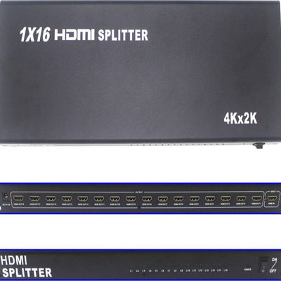 HDMI Video Splitter 1 In 16 Out 4K Ekranlar için AV Video Dağıtıcısı