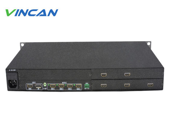 3x3 LCD Ekran Kuruluşu için 4K 1 in 9 Out HDMI Video Duvar Kontrolörü