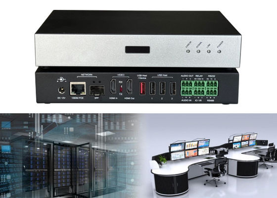 HD çoklu ekranlı KVM çözücü tümü bir makine IP tabanlı KVM anahtarı