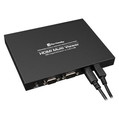 HDMI Multi Viewer SDI Çıktı Impedansı 75Ω ve Daha Fazla ile Çoklu Kaynakları Çabasız Yönetin
