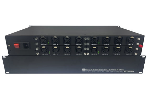 1 u kasalı 8 kanallı 6 kanallı fiber optik ses genişletici