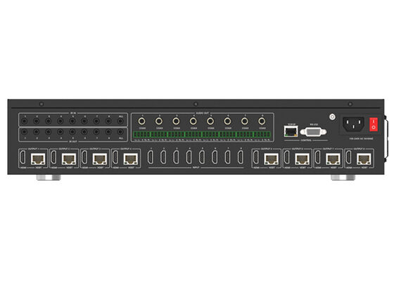 VINCAN 8x8 HDBaseT HDMI Matrix Anahtarlayıcı, 4K60 4:4:4 Video ve Profesyonel AV Kurulumları için PoC Özellikli