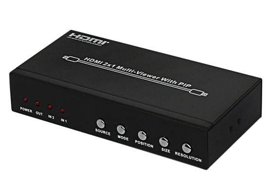 DC 5V 1A PIP HDMI 2x1 MultiViewer Dişi Tip Giriş Çıkış Portları