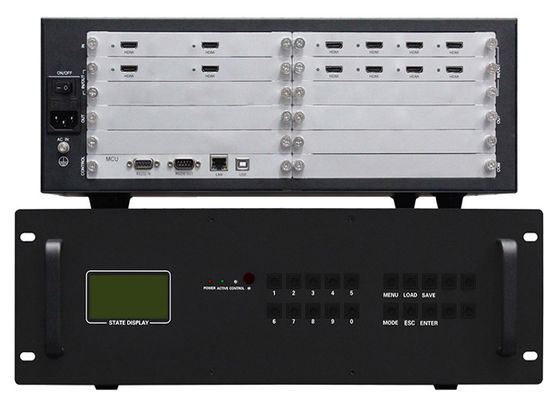 4K 1080P HDMI Video Duvar Denetleyicisi 4 Kanal Girişi 8 Kanal Çıkışı