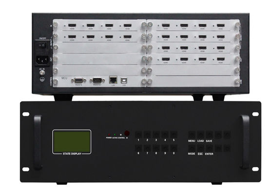 4k 1080P 4x4 HDMI Video Duvar Denetleyicisi Kendinden Uyarlamalı Güç