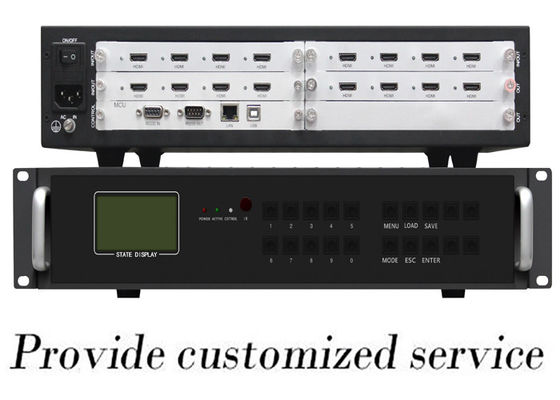 4k 8ch 2x2 HDMI Video Duvar Denetleyicisi HD 1080P Sinyal İşleme