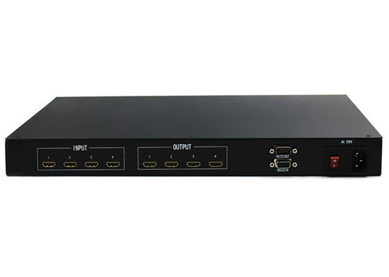 4 In 4 Out Matrix LCD Video Duvar Denetleyicisi HDMI1.3 HDPC1.3 Protokolü