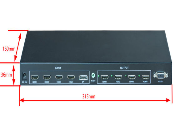 4x4 HDMI Matris Değiştirici