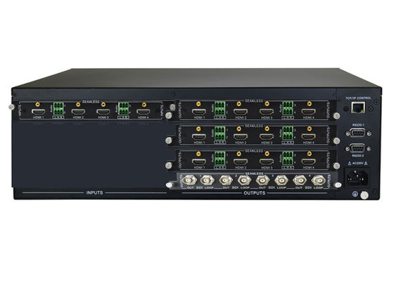 4 Hdmi Girişli SDI Çıkışlı Modüler 4K UHD Video Matrix Switcher