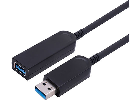 AM - AF 4K 60Hz USB 3.0 Fiber Optik Kablo Maksimum Uzunluk 100m