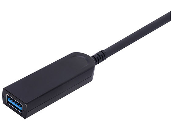 AM - AF 4K 60Hz USB 3.0 Fiber Optik Kablo Maksimum Uzunluk 100m
