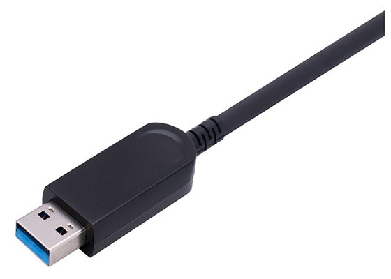 EDID CEC HDCP2.2 HDR Aktif Optik Kablo USB 3.0 AM'den BM'ye