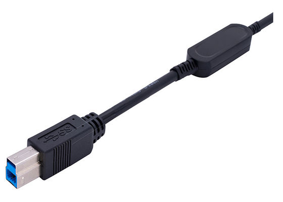 EDID CEC HDCP2.2 HDR Aktif Optik Kablo USB 3.0 AM'den BM'ye