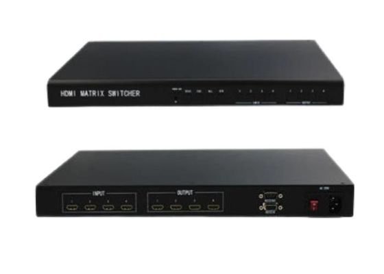 HDCP1.3 HDTV 1920x1080P 60HZ Matrix Video Duvar İşlemcisi 4 In 4 Out